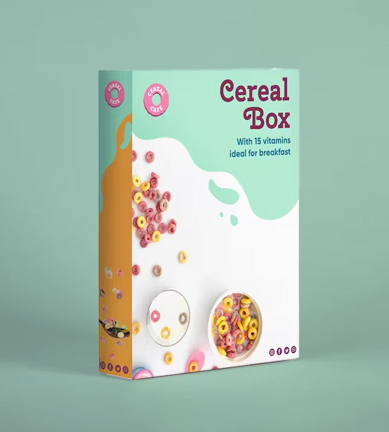 Breakfast Cereal Boxes